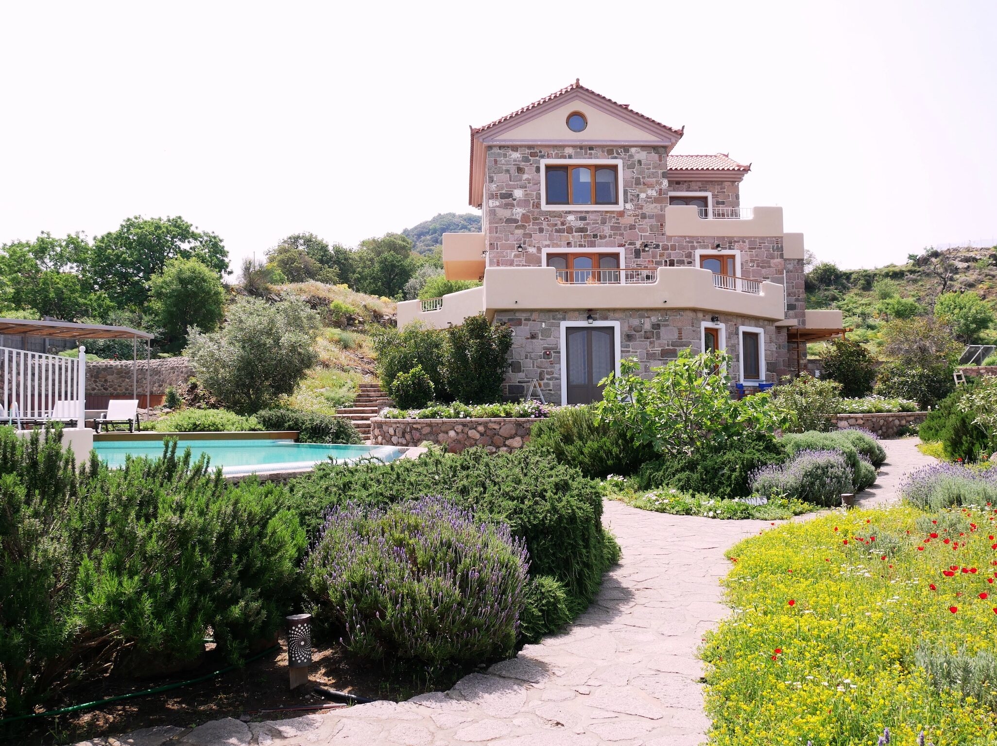 Greek Pool and Guesthouse