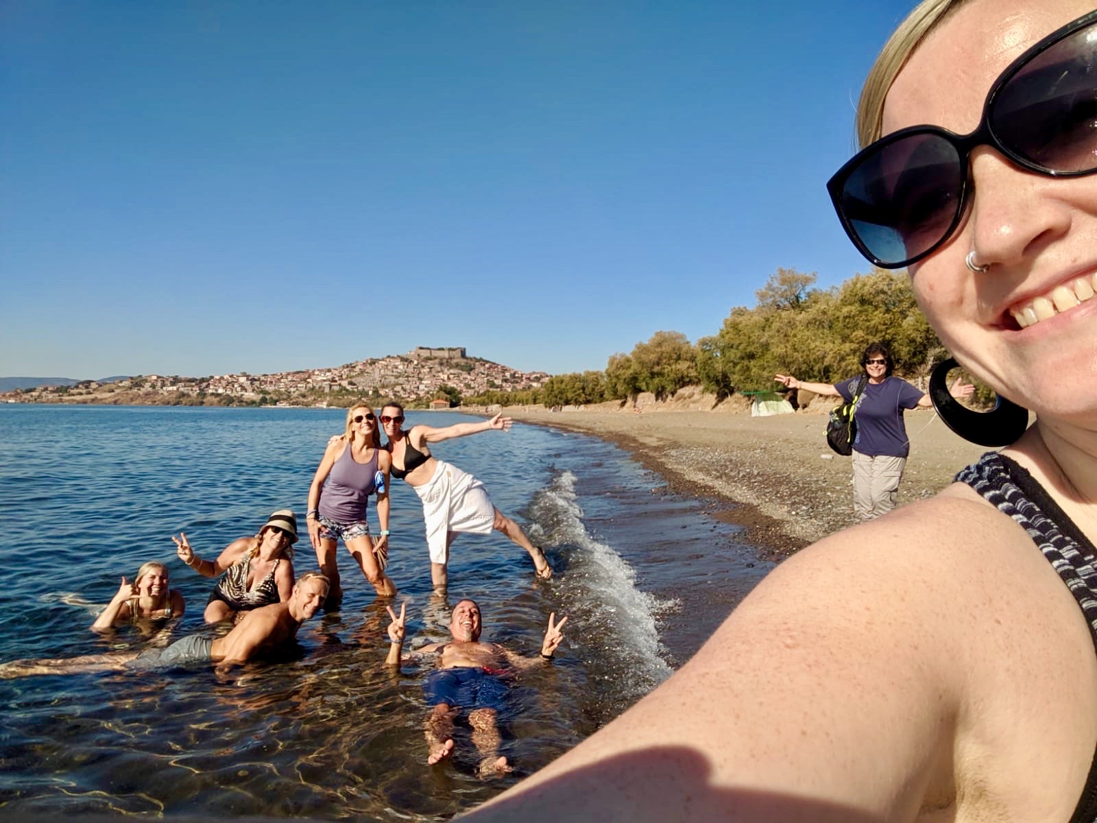 Beach group photo