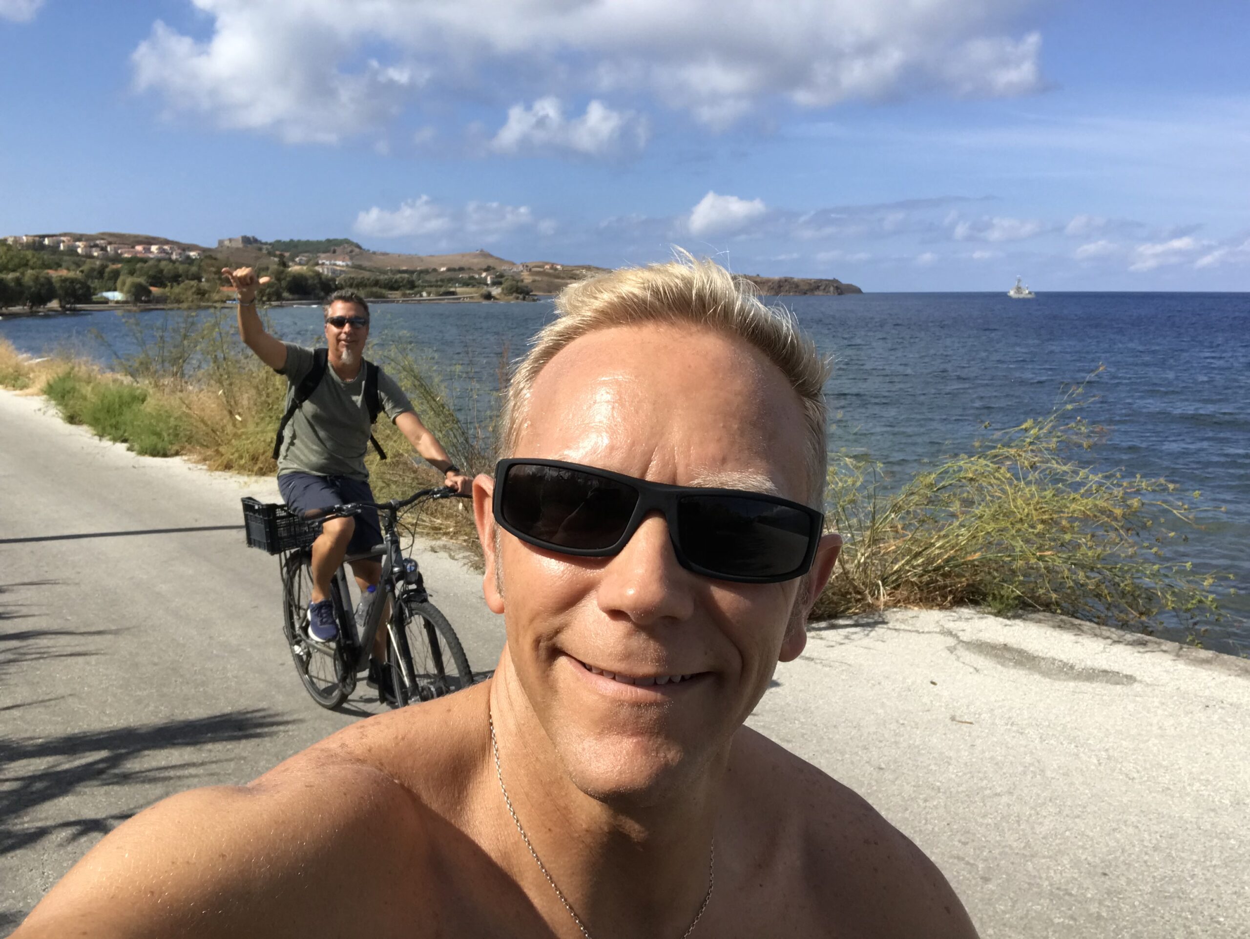 Bike ride to hot springs