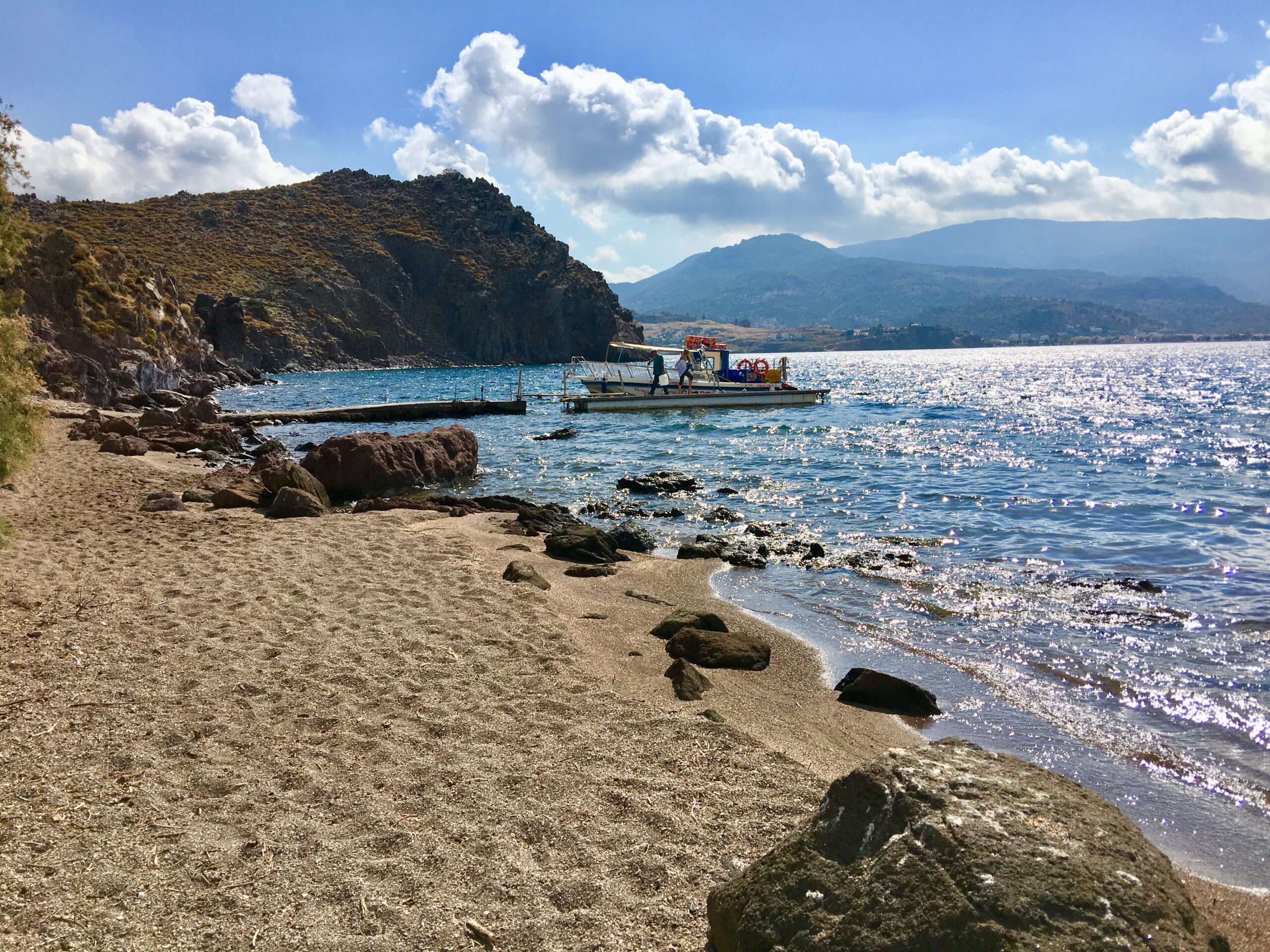 Boat beach sand private